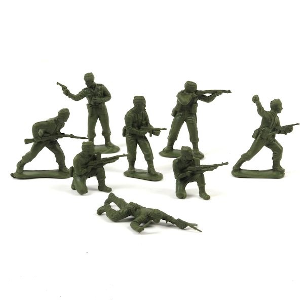 Игрушечные солдатики — популярная игрушка для мальчиков