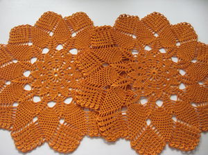 Накрахмалить салфетку