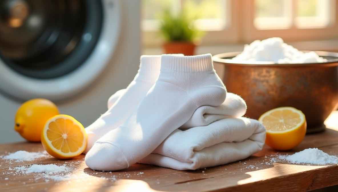 10 способов отбелить носки дома: проверенные методы